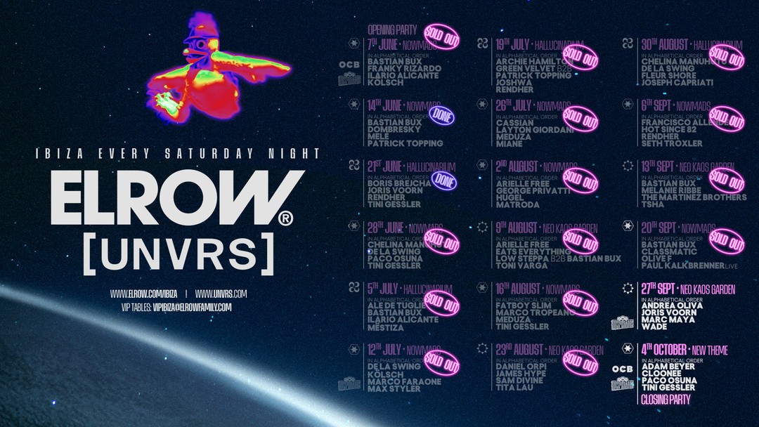 elrow x UNVRS