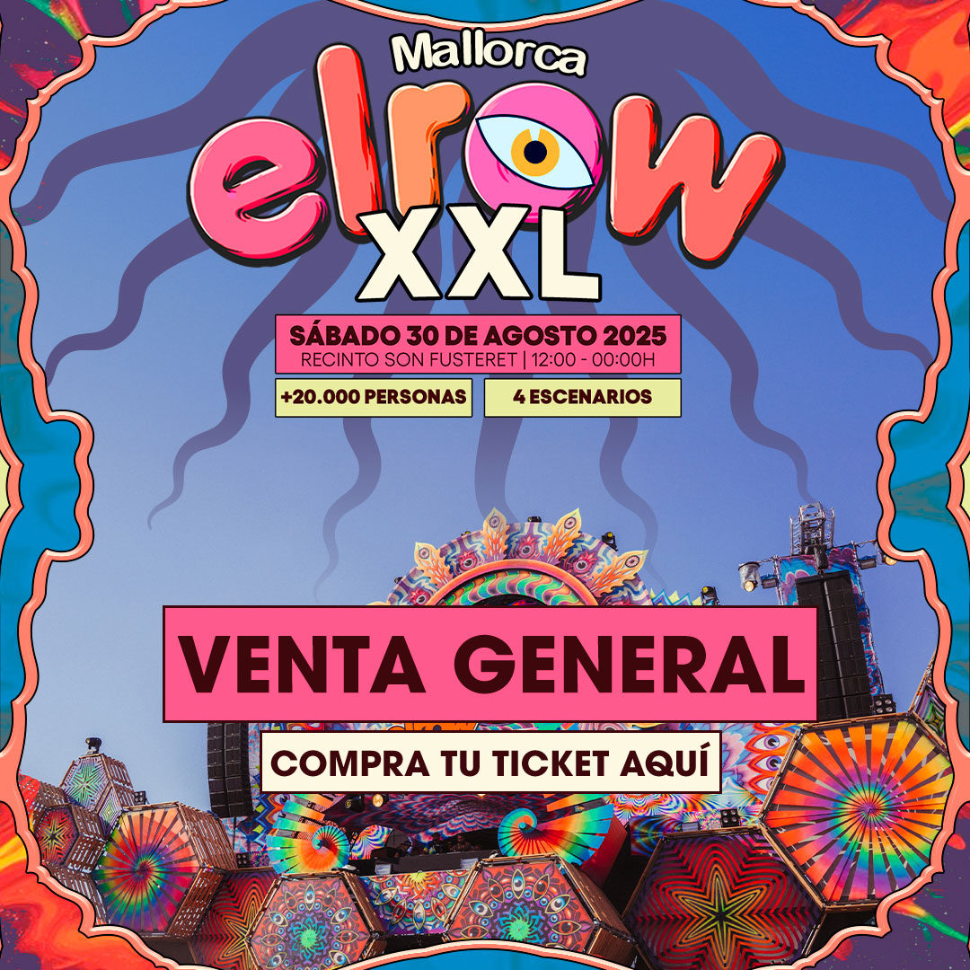 elrow XXL Mallorca 2025 venta general
